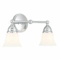 Norwell Sophie Indoor Wall Sconce - Chrome 8582-CH-BSO